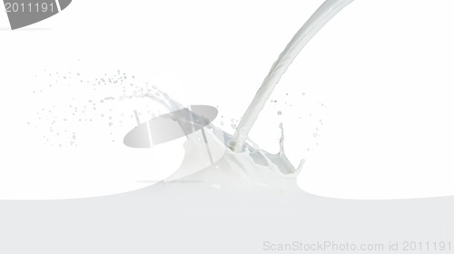 Image of milk splash