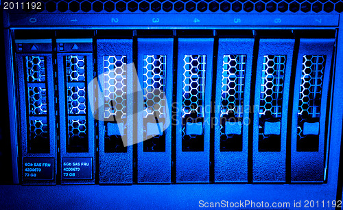 Image of Data center detail