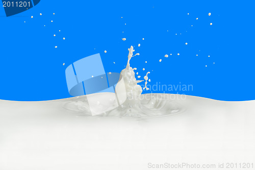 Image of milk splash