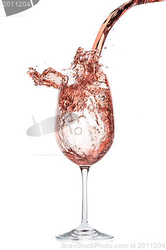 Image of rose wine