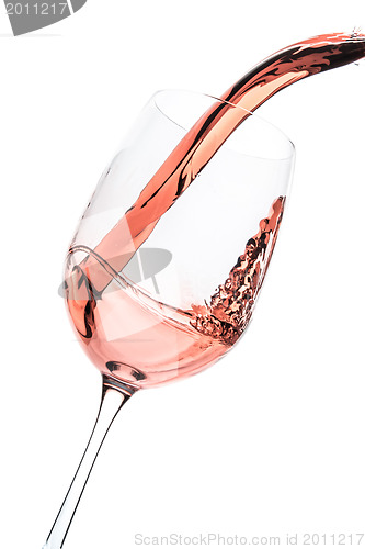 Image of rose wine