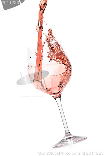 Image of rose wine