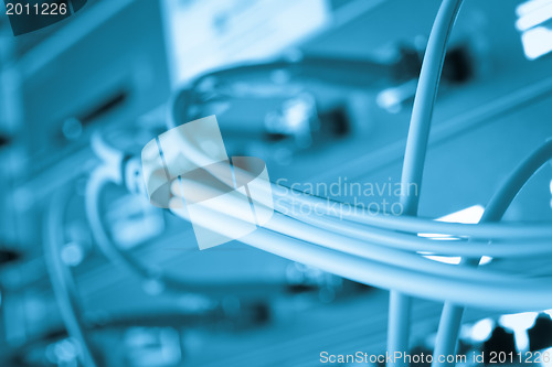 Image of network cables