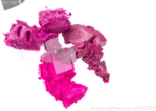 Image of scraps of lipstick