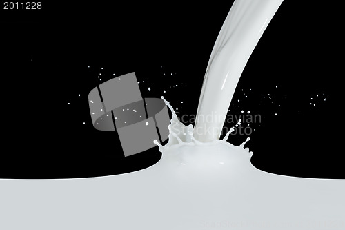 Image of milk splash