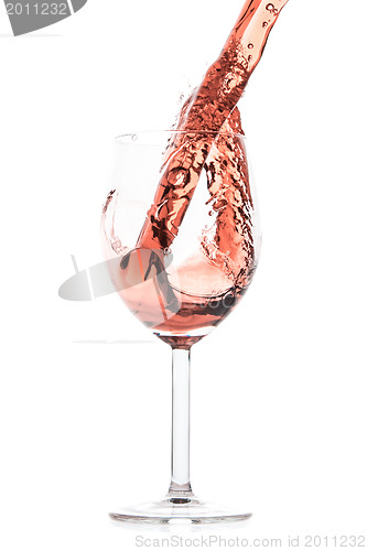 Image of rose wine