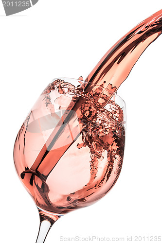 Image of rose wine