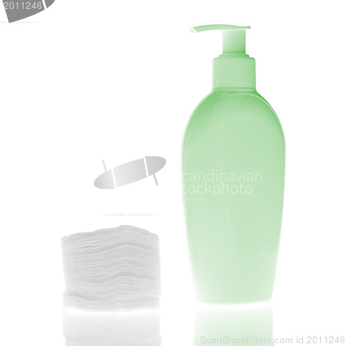 Image of cosmetic bottles