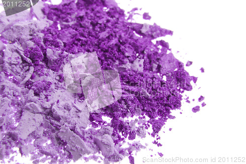 Image of crushed eyeshadows