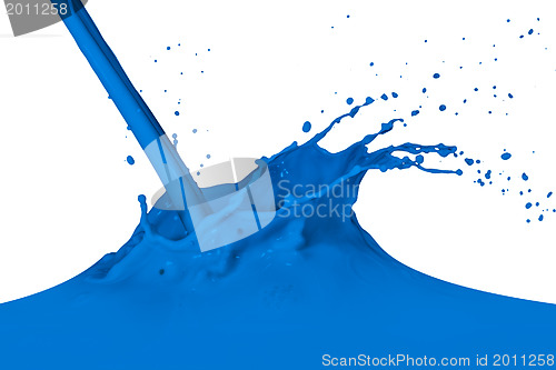 Image of splashing paint