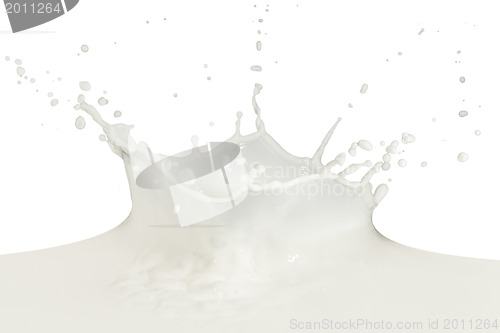 Image of milk splash