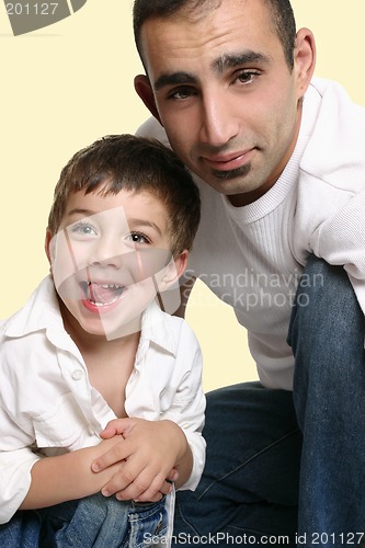 Image of Father and son