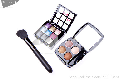 Image of compact eyeshadows