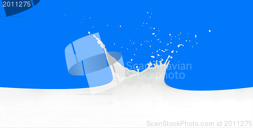 Image of milk splash