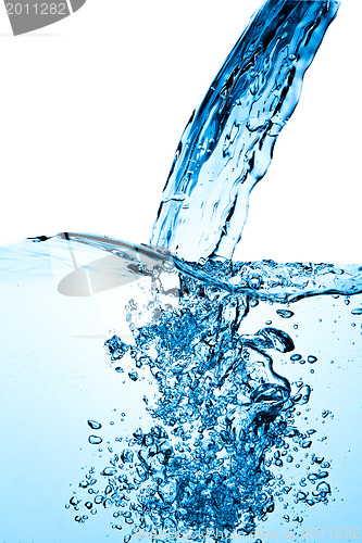 Image of bubbles in water