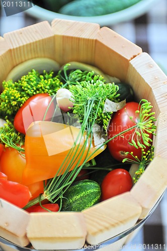 Image of preserving tomatoes