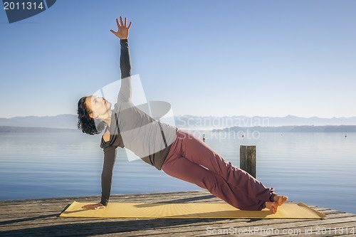 Image of yoga woman