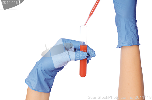 Image of blood test