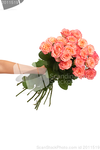 Image of big bouquet of roses