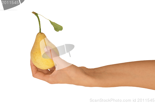 Image of yellow pear