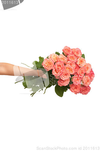 Image of big bouquet of roses