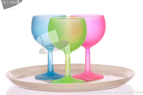 Image of three wine glasses