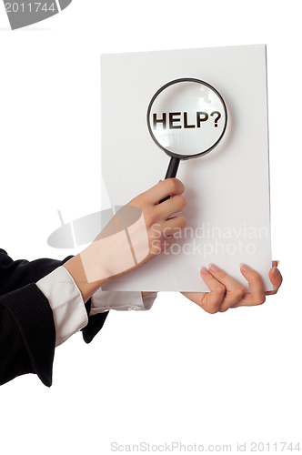 Image of find help