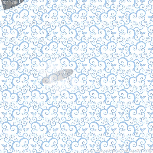 Image of seamless floral patten