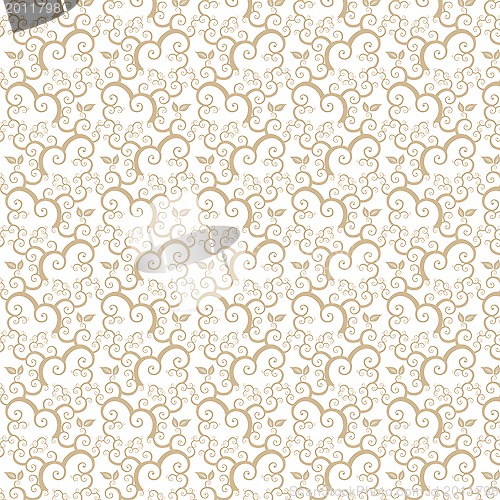 Image of seamless floral patten