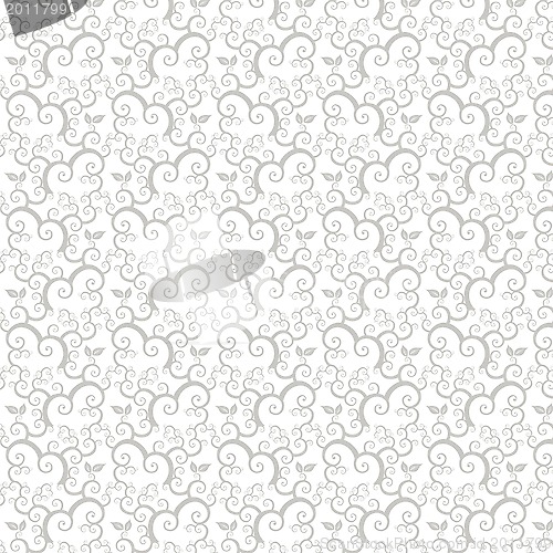 Image of seamless floral patten