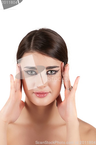 Image of girl at mask