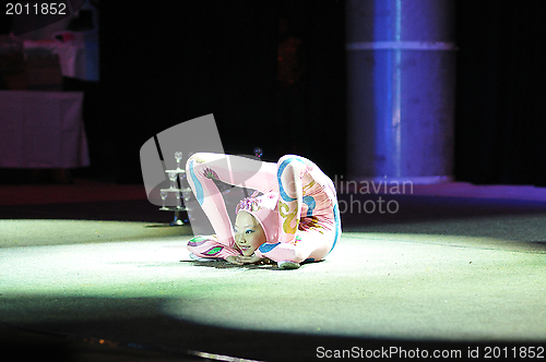 Image of Chinese circus, 29.10.2012, city of Orenburg, Southern Ural, Russia