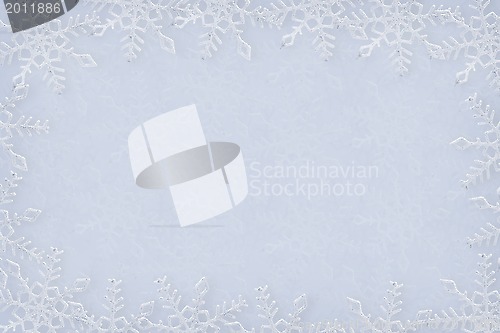 Image of Snowflakes background