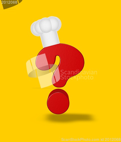 Image of cook question mark