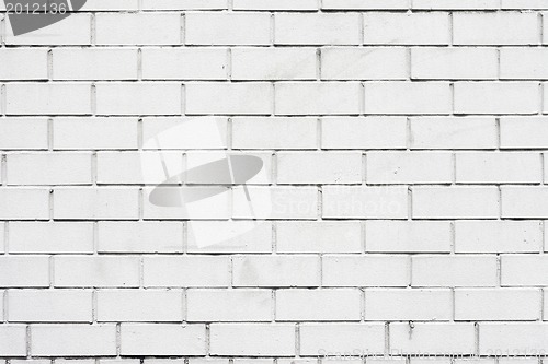 Image of White brick wall
