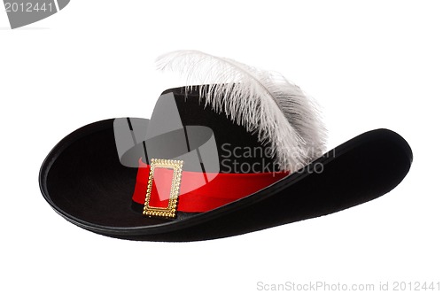 Image of Hat with feather