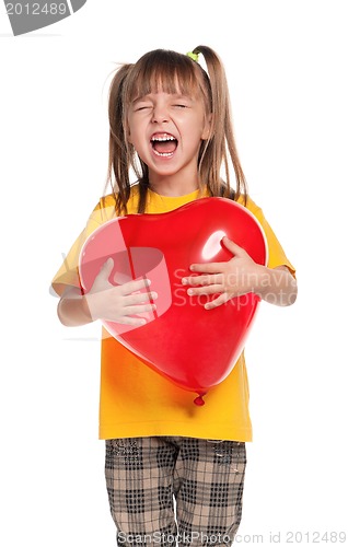 Image of Girl with heart