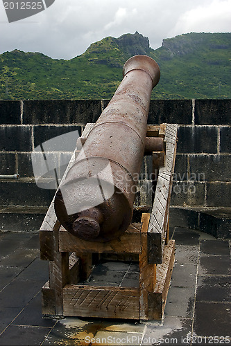 Image of cannon in fort adelaide