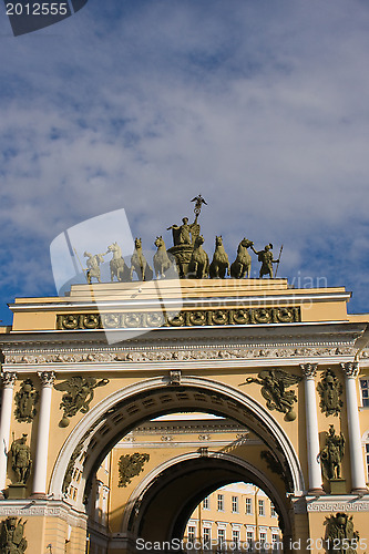 Image of The military museum. St. Petersburg. Russia.