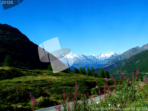 Image of Mountains in switzerland