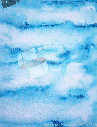 Image of Abstract watercolor background on paper texture