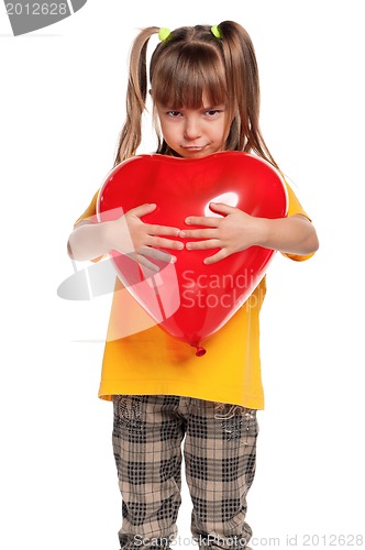 Image of Girl with heart
