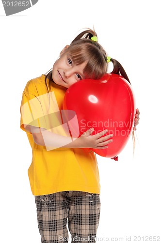 Image of Girl with heart
