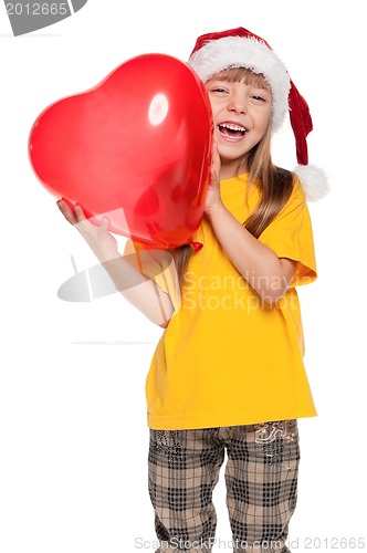 Image of Girl with heart