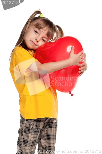 Image of Girl with heart