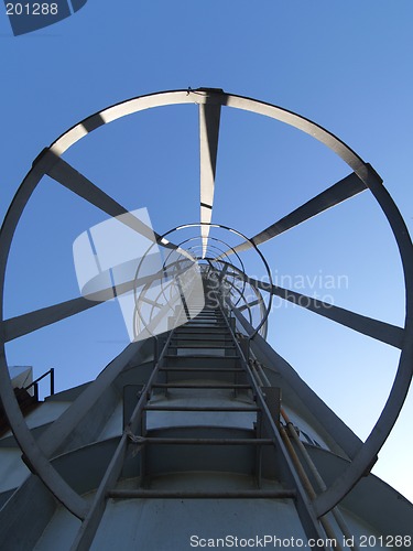 Image of Steep ladder