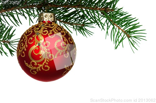 Image of Christmas baubles