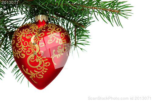 Image of Christmas baubles