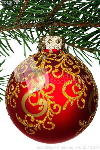 Image of Christmas baubles