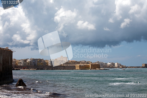 Image of seafront in Trapani